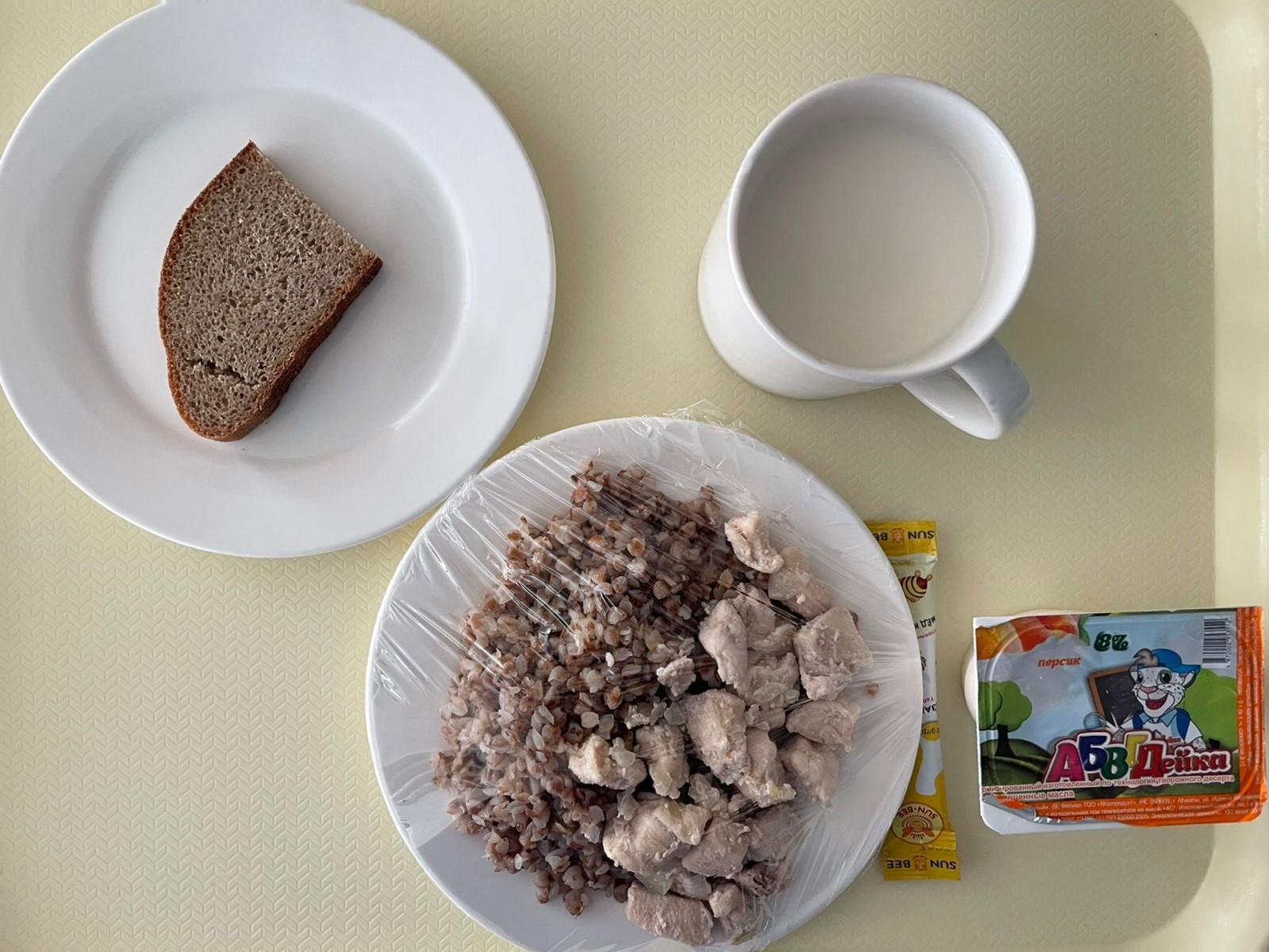 Контрольное меню на 25.02.2022