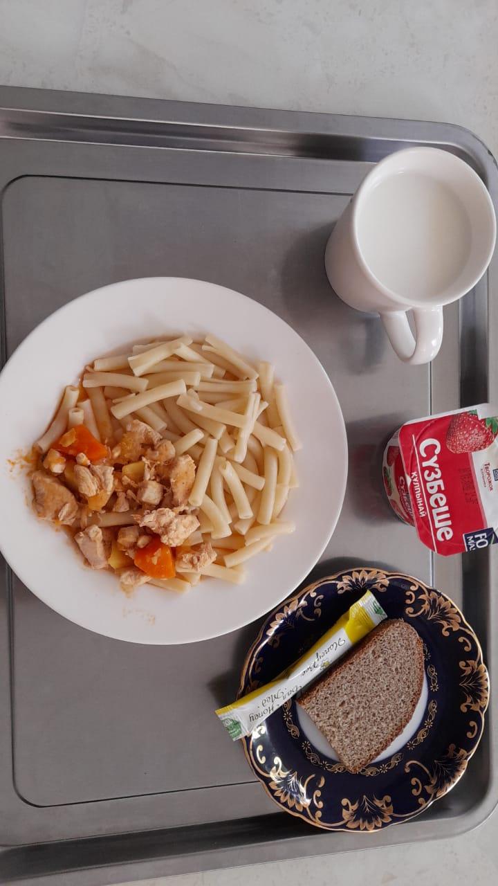 Контрольное меню на 29.04.2022 г.