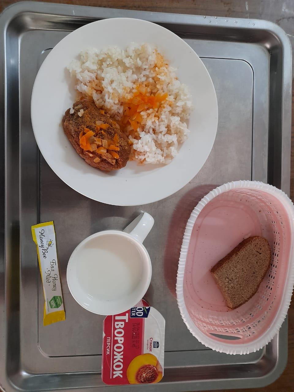 Контрольное меню на 13.05.2022г.