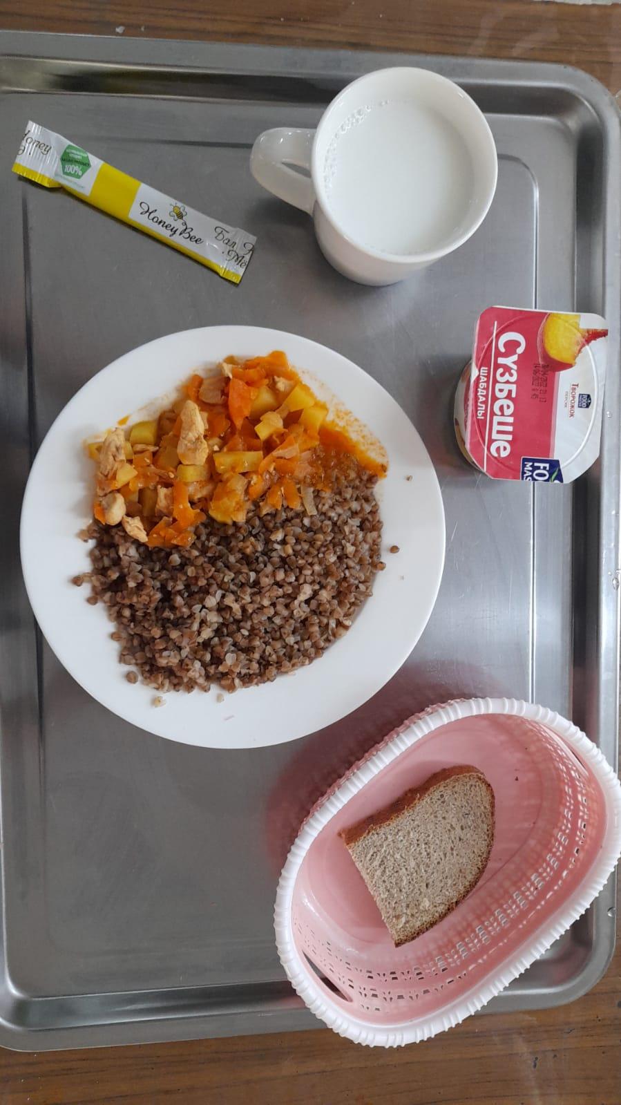 Контрольное меню на 16.05.2022г.