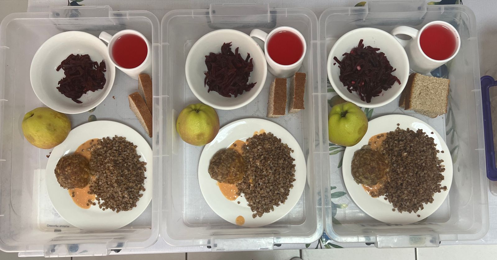 Мәзір 12.05.2023/ Меню на 13.05.2023