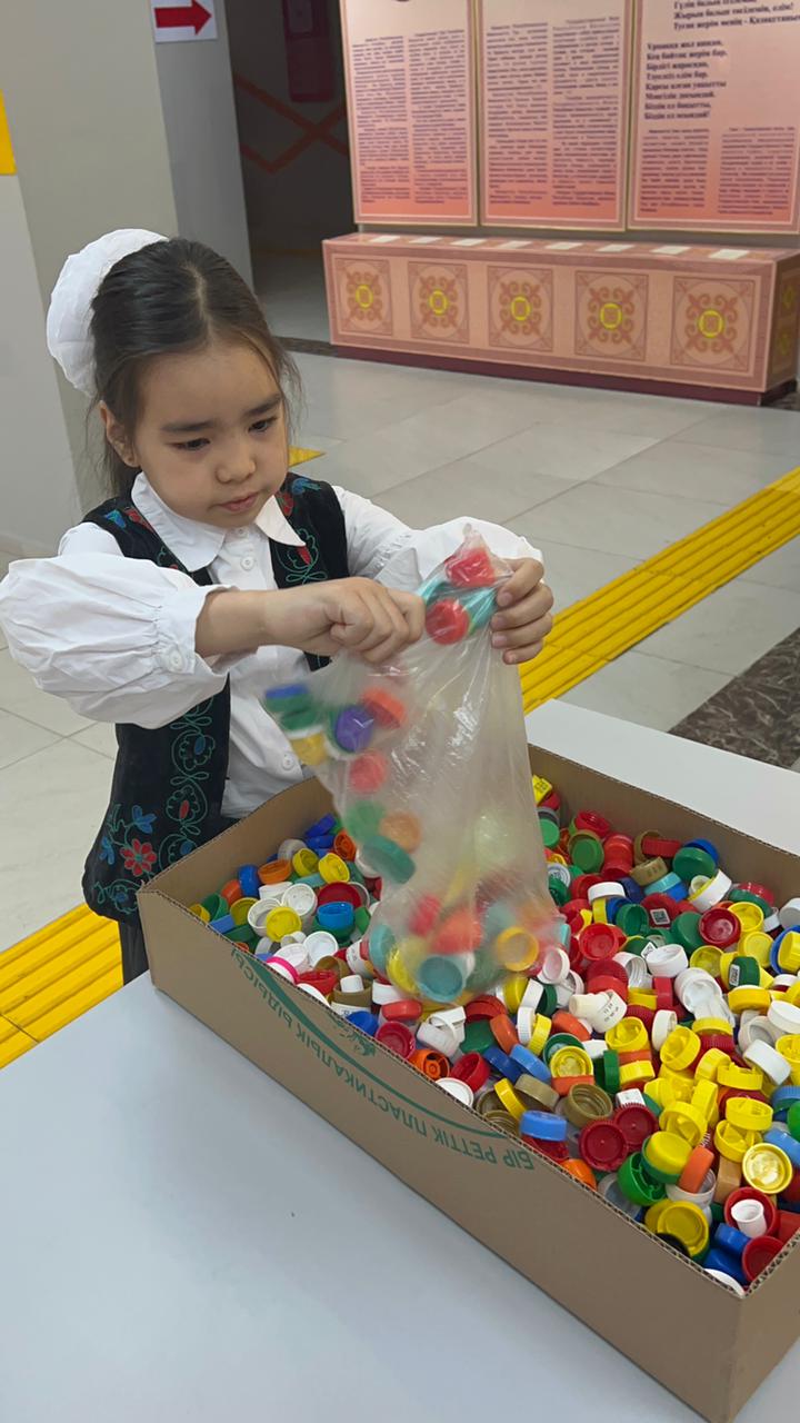 Акция  «PLASTIC REBOOT»/  «Табиғатқа қамқорлық жасаймыз»