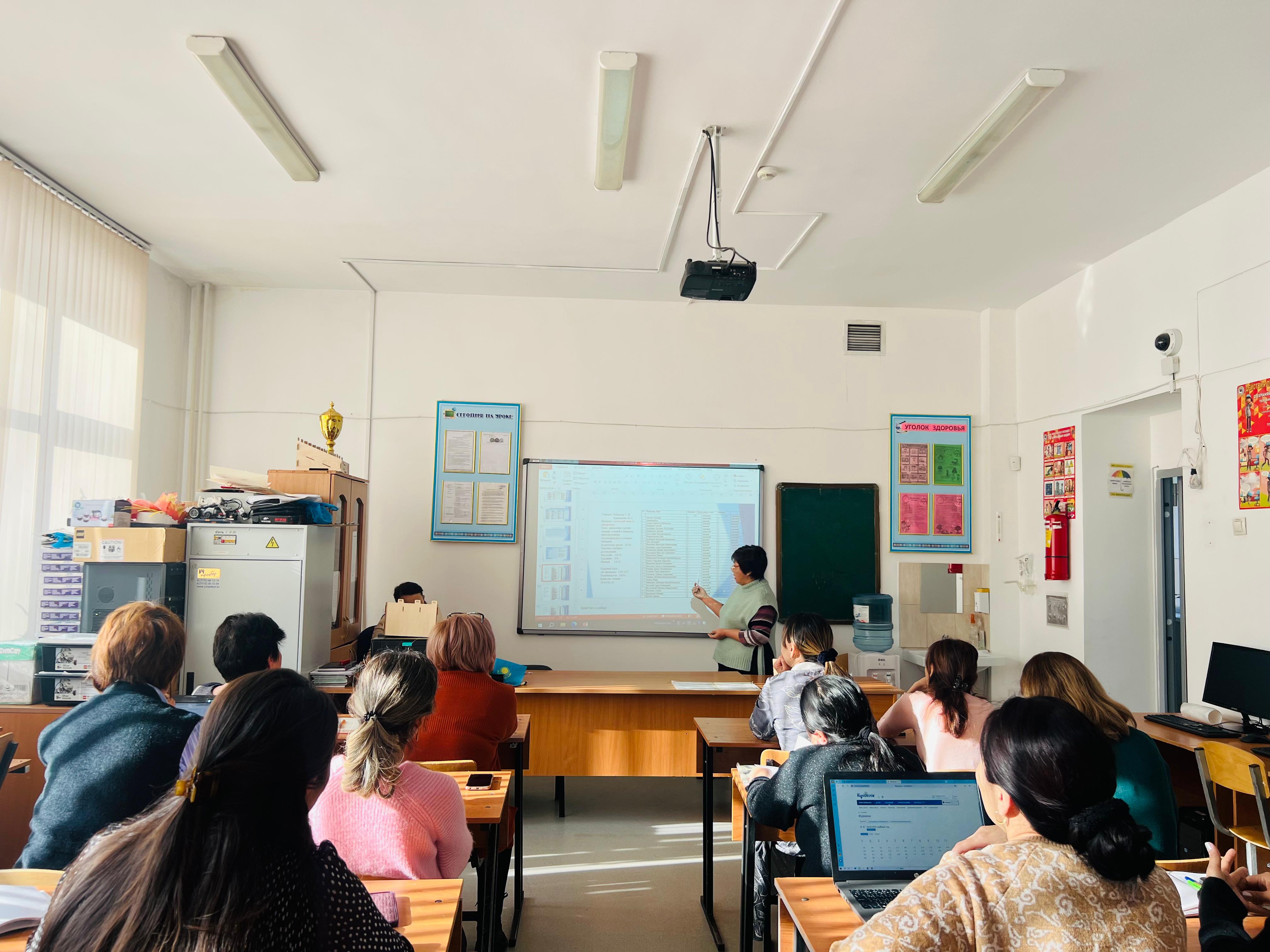 Сыныпты жалпылау бақылау / Классно-обобщающий контроль