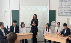 «Ұшқыр ой алаңы» жобасы/ Заседание дебатного клуба