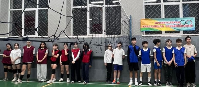 Халықаралық ЖИТС-тен қорғану күніне арналған волейбол ойыны / Игра посвящённая Международному дню защиты от СПИДа